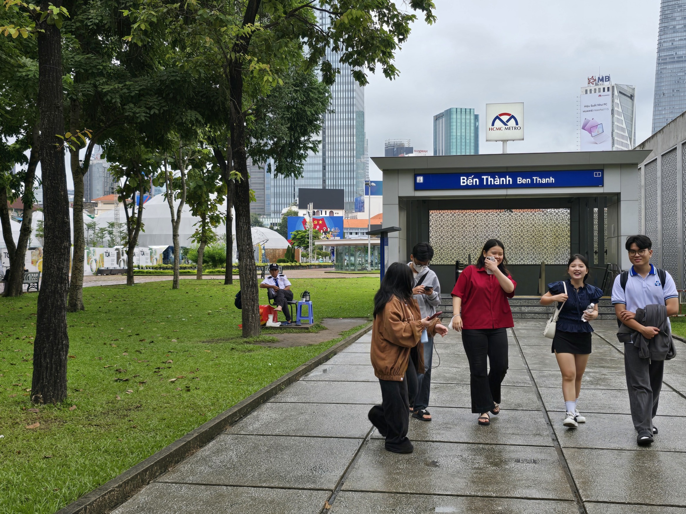 胡志明市计划让Vingroup投资12.5公顷地下空间的滨城中心现状如何?